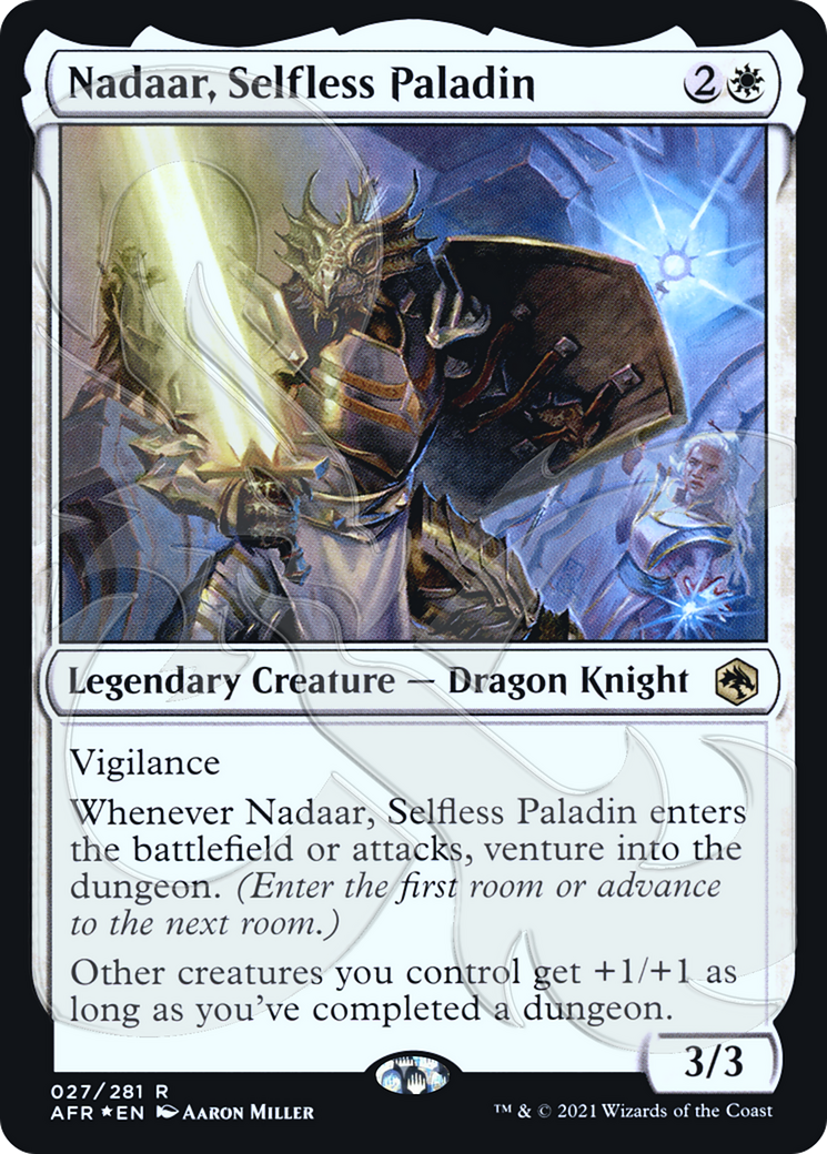 Nadaar, Selfless Paladin - Promo [PAFR-27a]