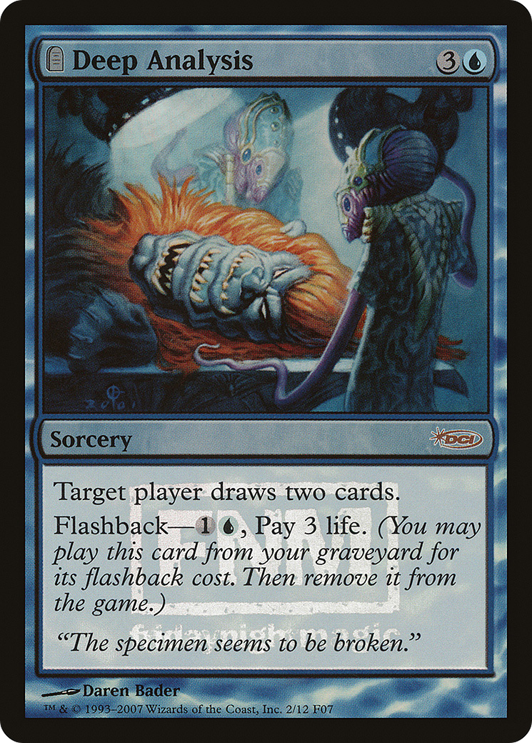 Deep Analysis - Promo [F07-2]