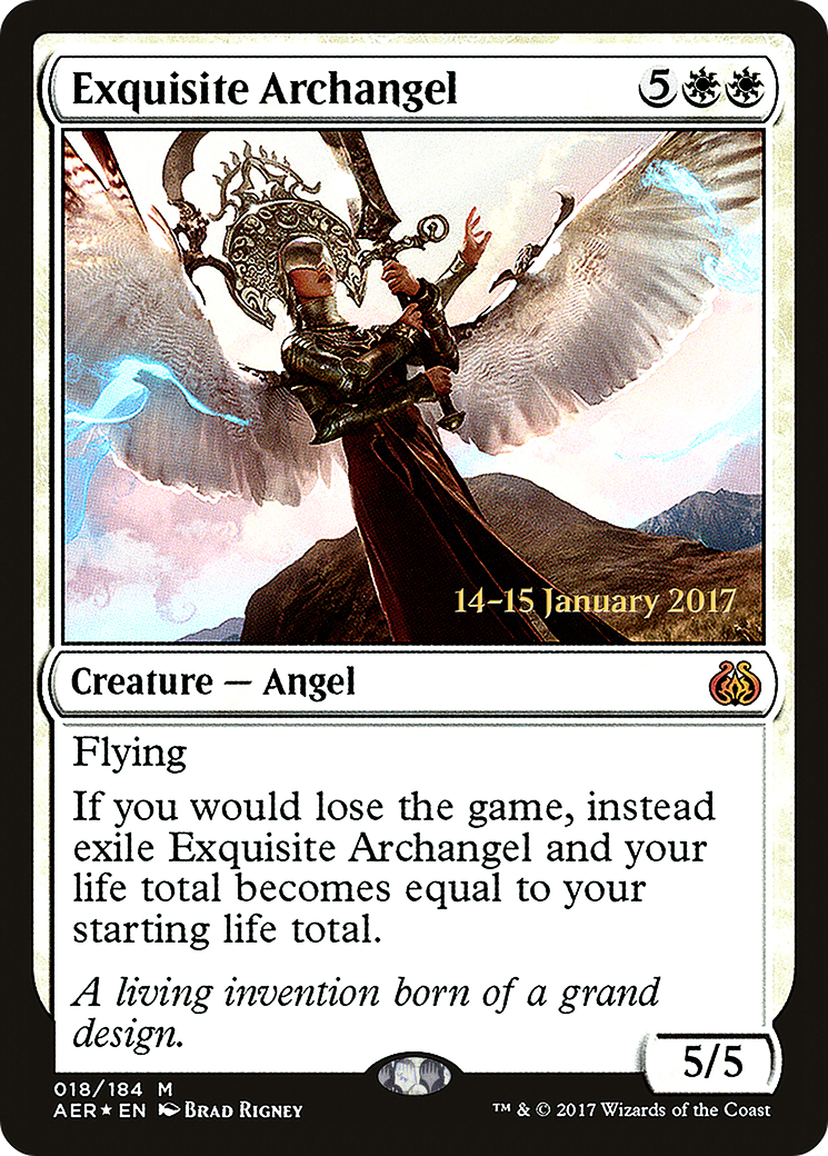 Exquisite Archangel - Prerelease Promo [PAER-18s]