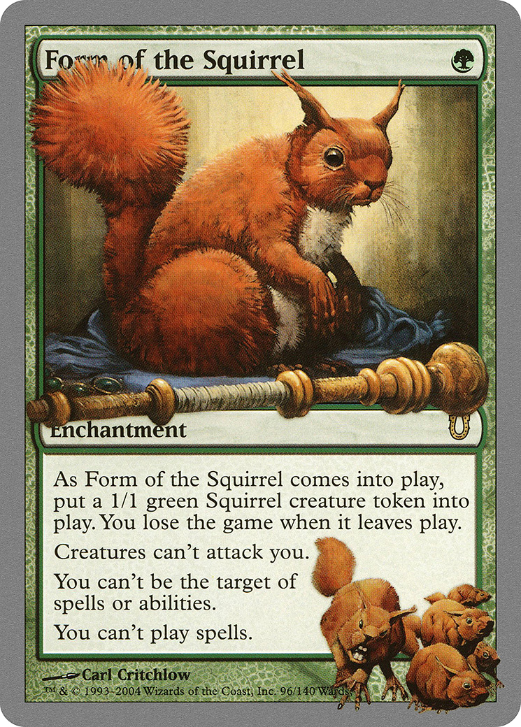 Form of the Squirrel [UNH-96]