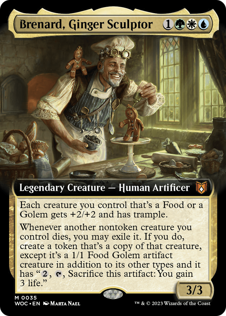 Brenard, Ginger Sculptor - Extended Art [WOC-35]
