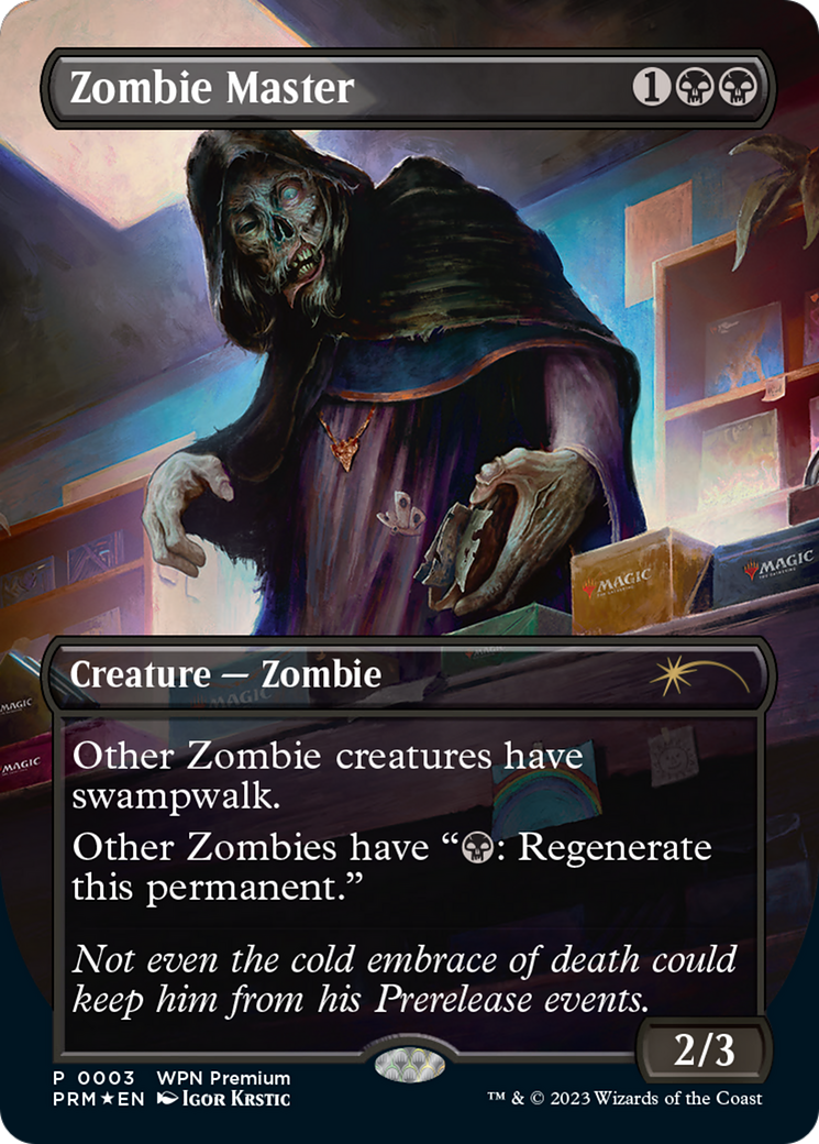 Zombie Master - Borderless - Promo [PW24-3]