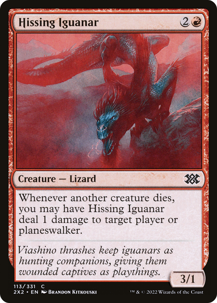 Hissing Iguanar [2X2-113]