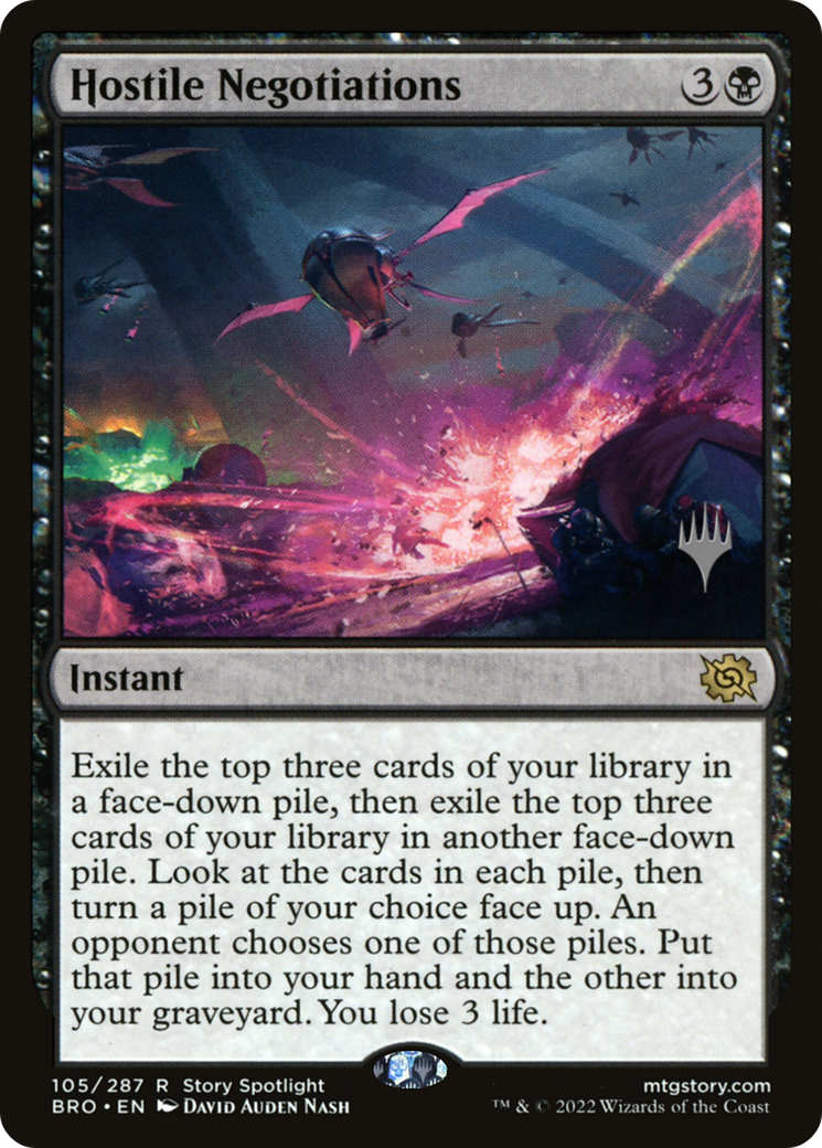 Hostile Negotiations - Promo Pack [PBRO-105p]