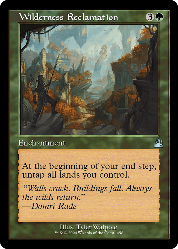 Wilderness Reclamation [RVR-458]
