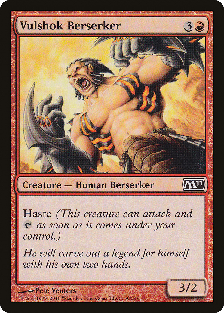 Vulshok Berserker [M11-159]