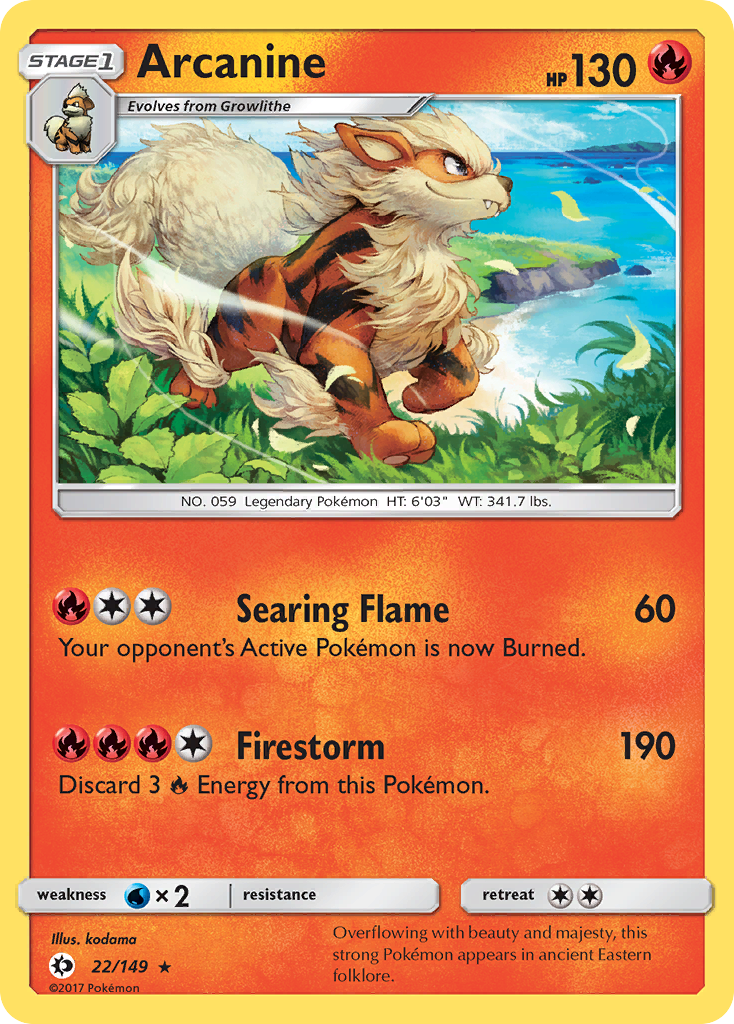 Arcanine [SM1-22]