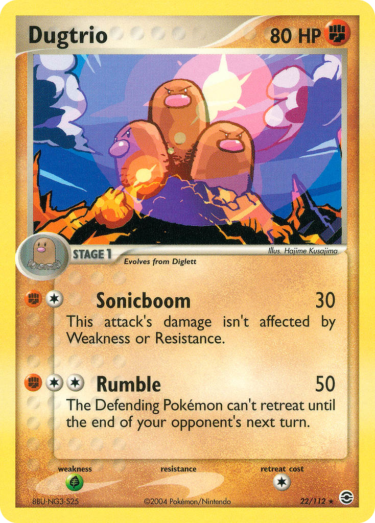 Dugtrio [EX6-22]