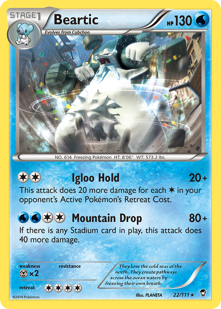 Beartic [XY3-22]