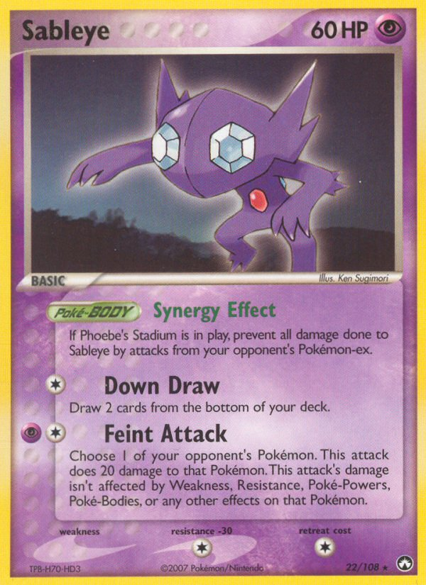Sableye [EX16-22]