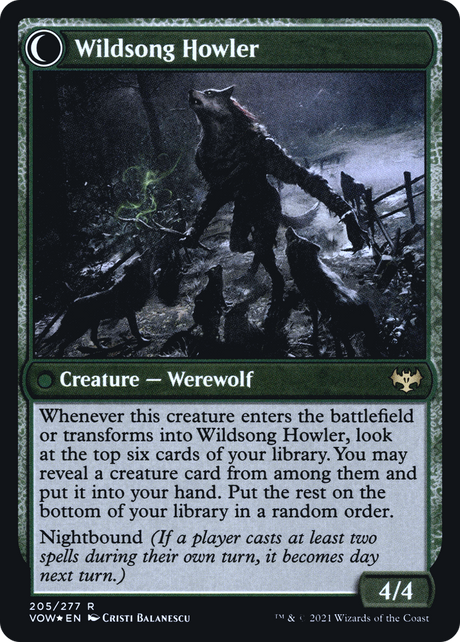 Howlpack Piper // Wildsong Howler - Prerelease Promo [PVOW-205s]