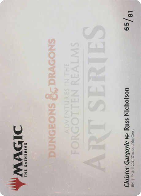 Cloister Gargoyle // Cloister Gargoyle [AAFR-65]