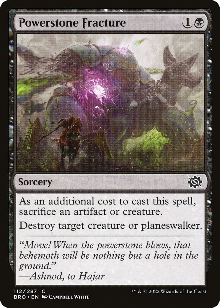 Powerstone Fracture [BRO-112]