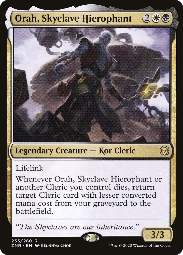 Orah, Skyclave Hierophant [ZNR-233]