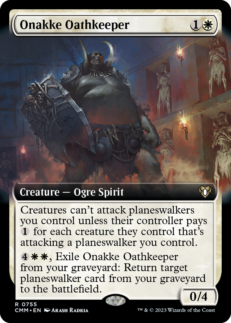 Onakke Oathkeeper - Extended Art [CMM-755]