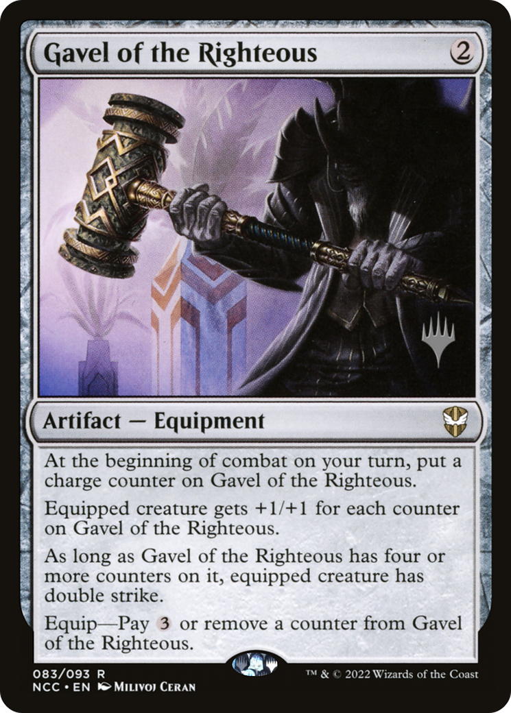 Gavel of the Righteous - Promo Pack [PNCC-83p]