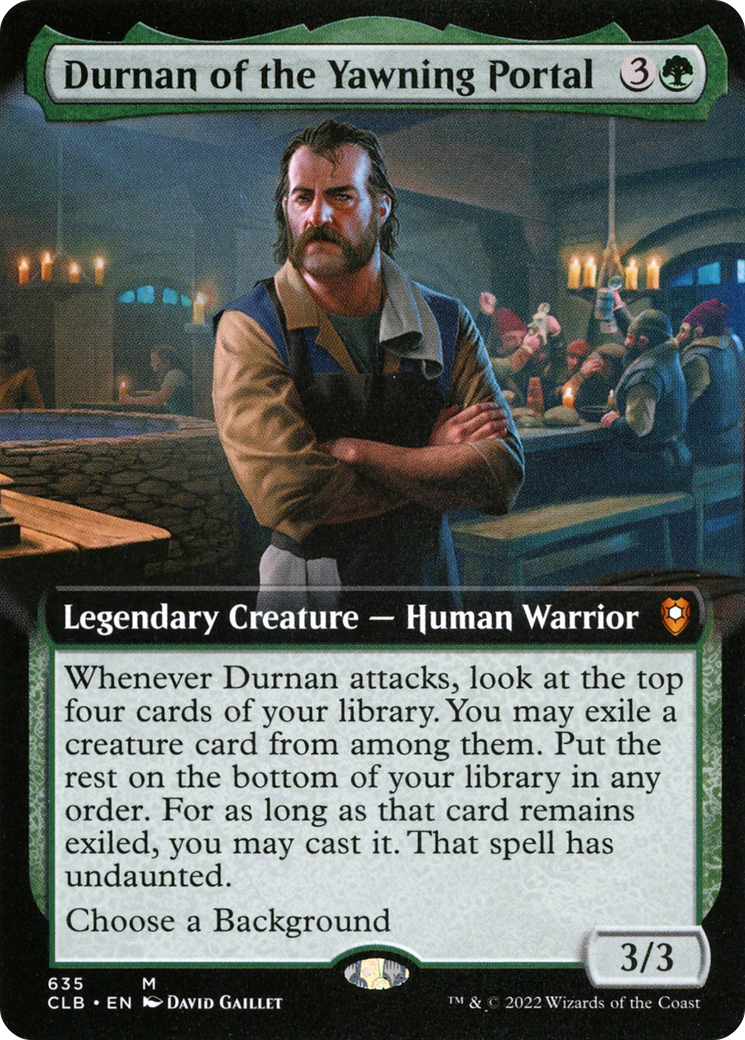 Durnan of the Yawning Portal - Extended Art [CLB-635]