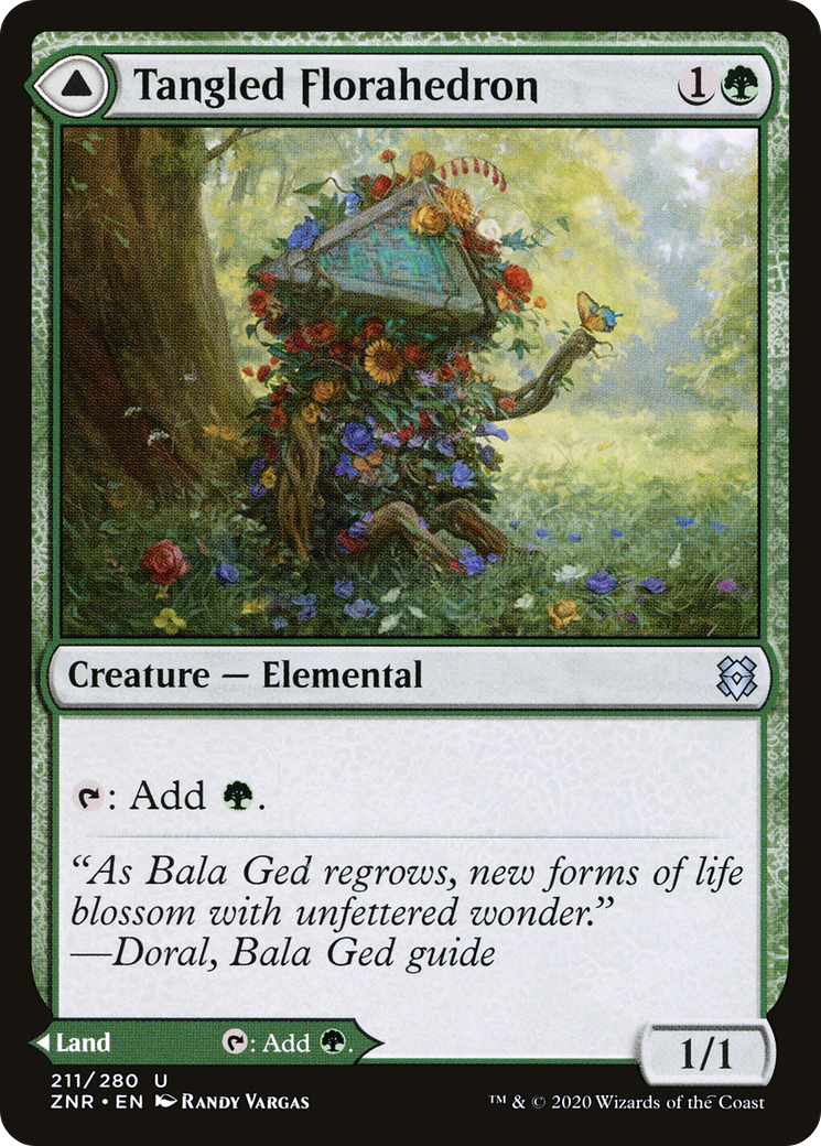 Tangled Florahedron // Tangled Vale [ZNR-211]