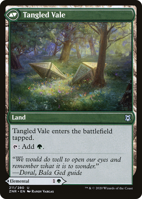 Tangled Florahedron // Tangled Vale [ZNR-211]