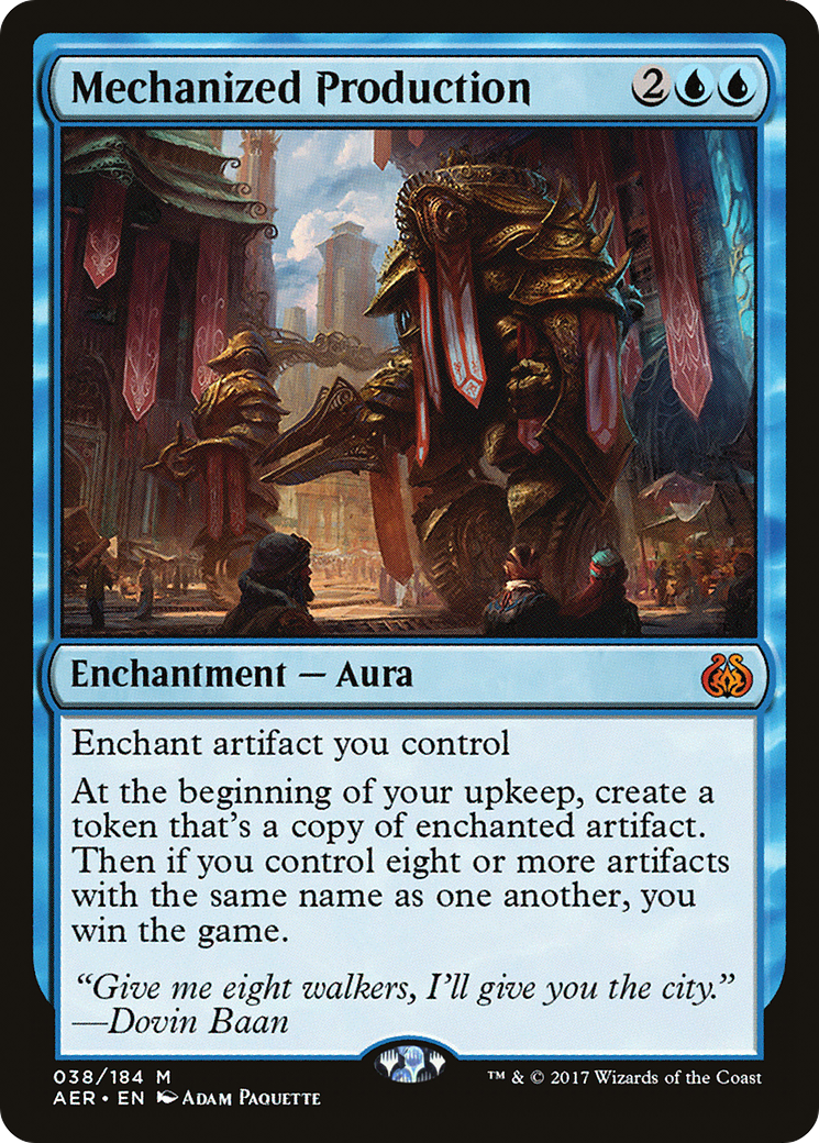 Mechanized Production [AER-38]