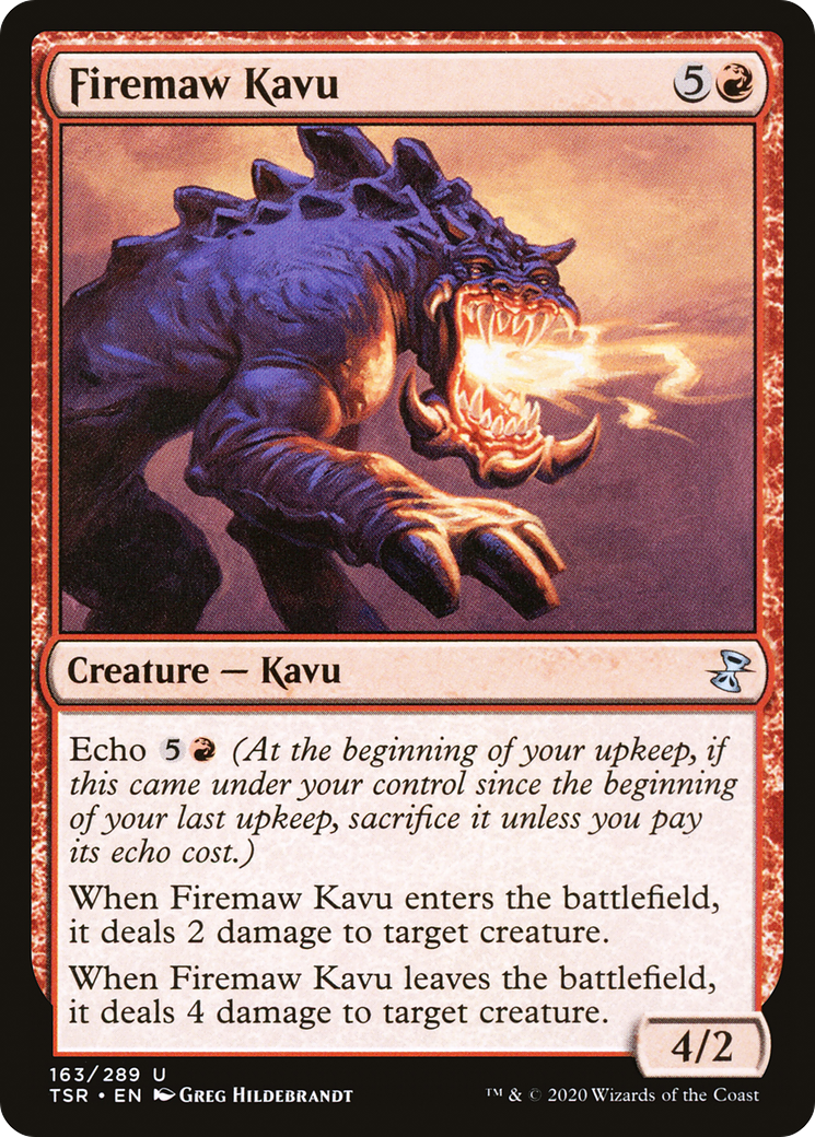 Firemaw Kavu [TSR-163]