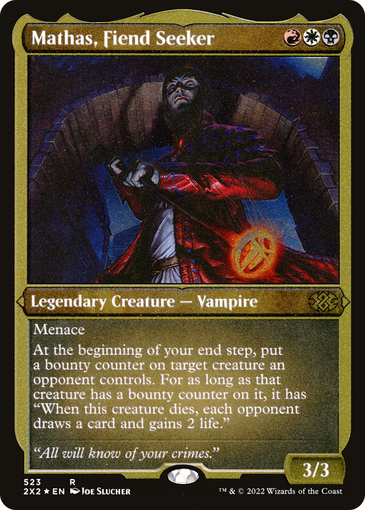Mathas, Fiend Seeker [2X2-523]