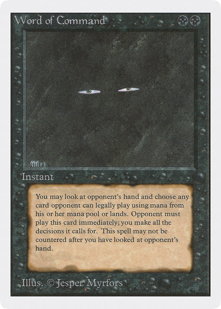 Word of Command [2ED-137]