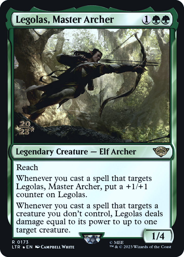 Legolas, Master Archer - Prerelease Promo [PLTR-173s]