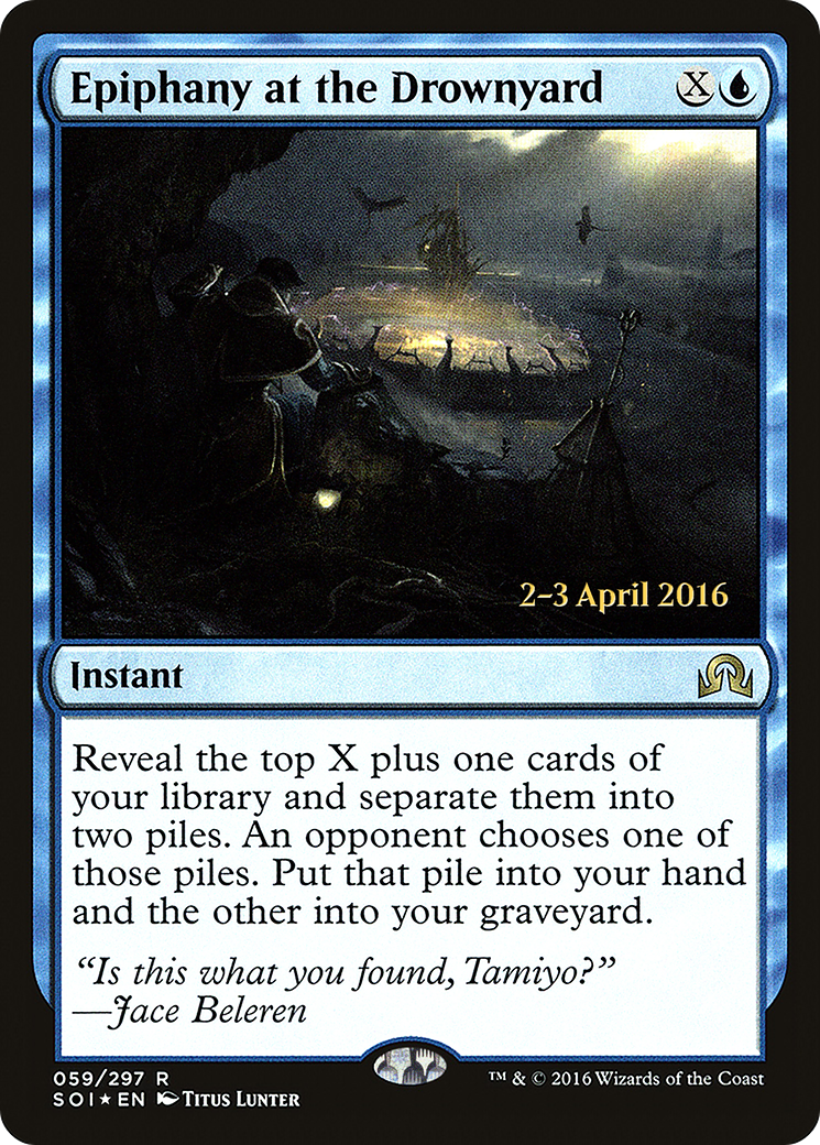 Epiphany at the Drownyard - Prerelease Promo [PSOI-59s]