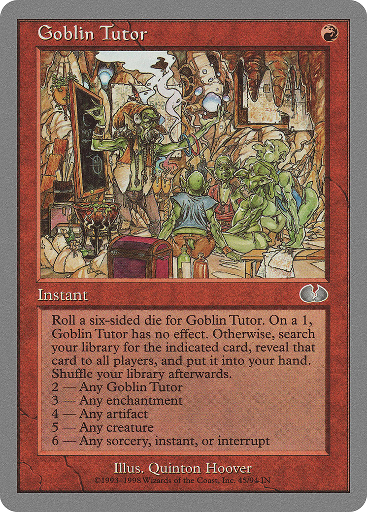Goblin Tutor [UGL-45]