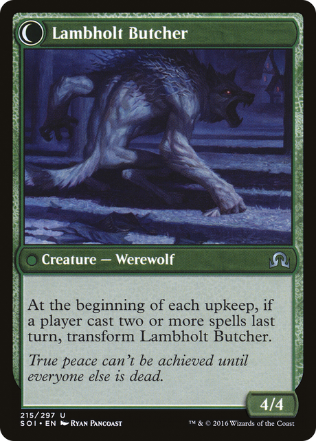 Lambholt Pacifist // Lambholt Butcher [SOI-215]