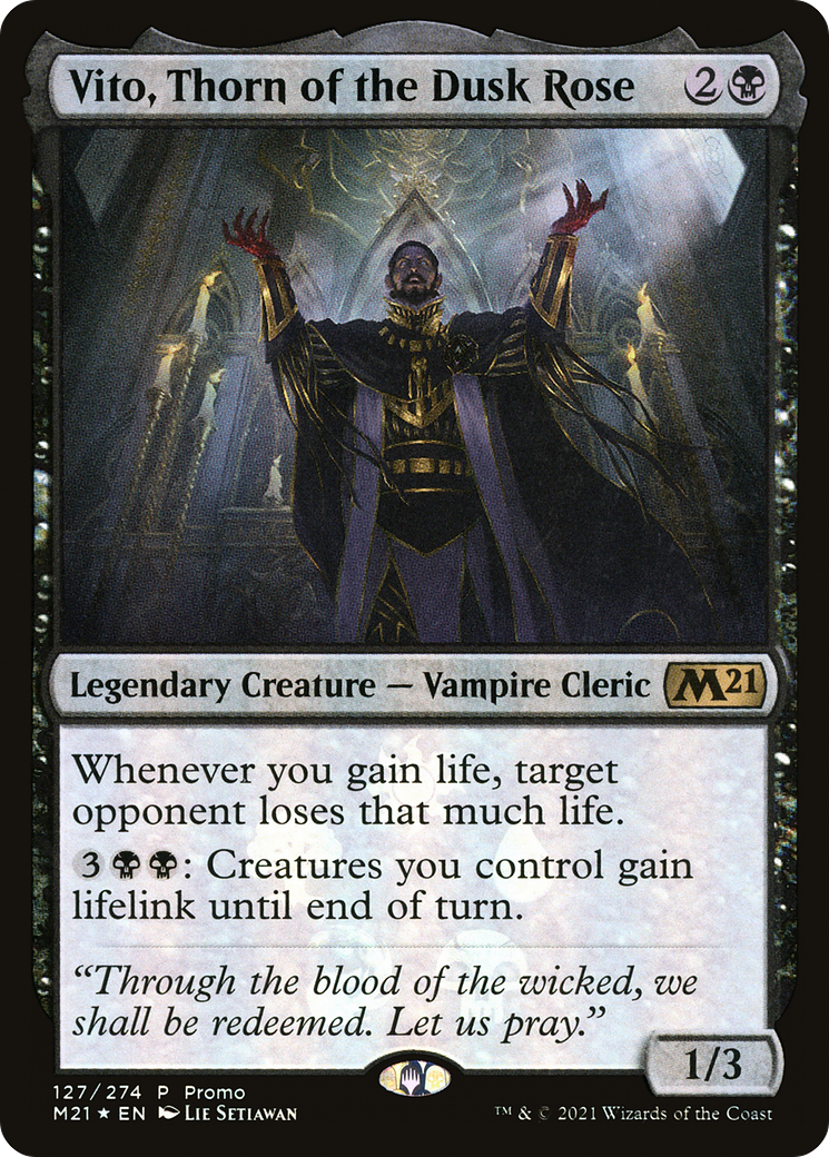 Vito, Thorn of the Dusk Rose - Promo [PRES-127]