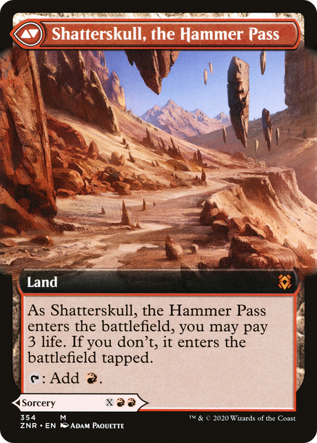 Shatterskull Smashing // Shatterskull, the Hammer Pass - Extended Art [ZNR-354]