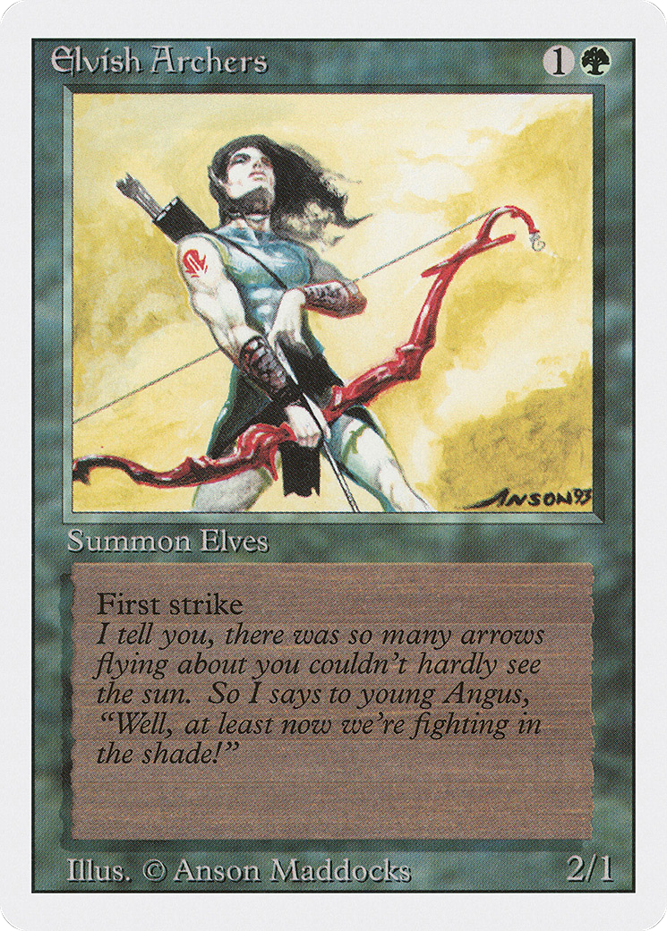Elvish Archers [3ED-193]
