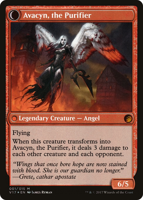 Archangel Avacyn // Avacyn, the Purifier [V17-1]