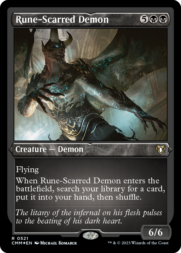 Rune-Scarred Demon [CMM-521]
