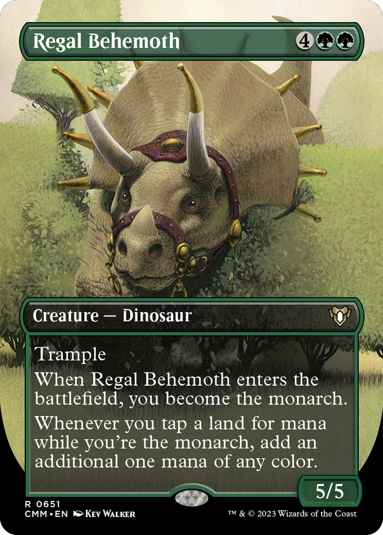 Regal Behemoth - Borderless [CMM-651]