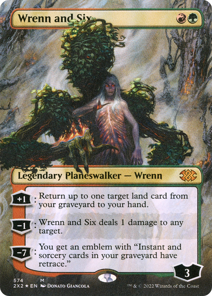 Wrenn and Six - Borderless - Textured Foil [2X2-574]