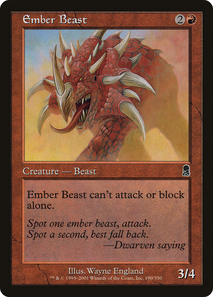 Ember Beast [ODY-190]