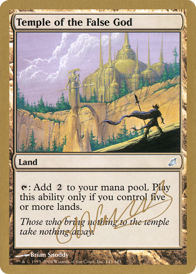 Temple of the False God [WC04-gn143]