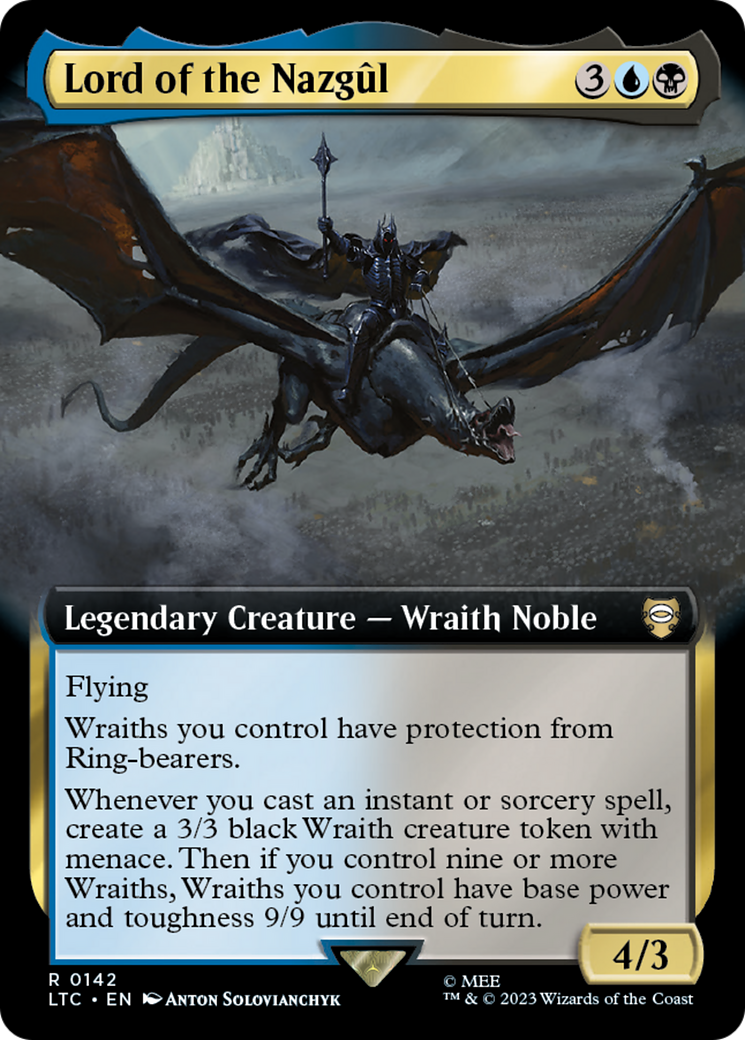 Lord of the Nazgûl - Extended Art [LTC-142]