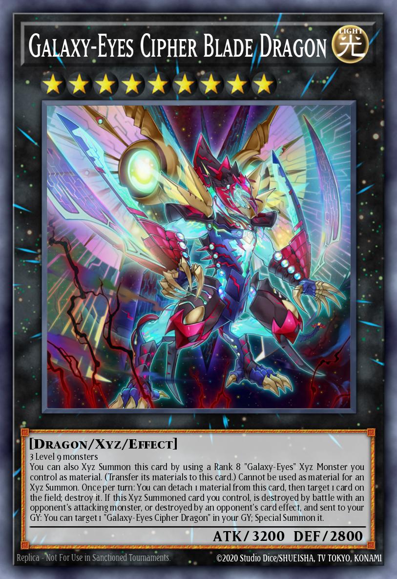 Galaxy-Eyes Cipher Blade Dragon [EXFO-ENSE4]