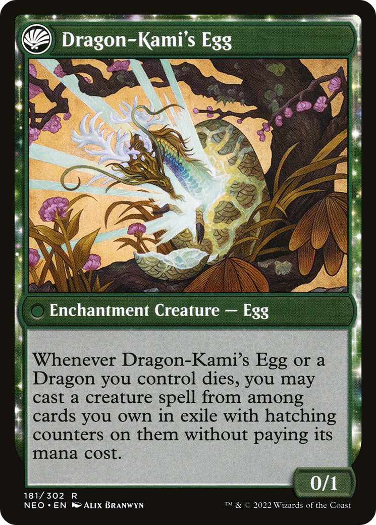 The Dragon-Kami Reborn // Dragon-Kami's Egg [NEO-181]