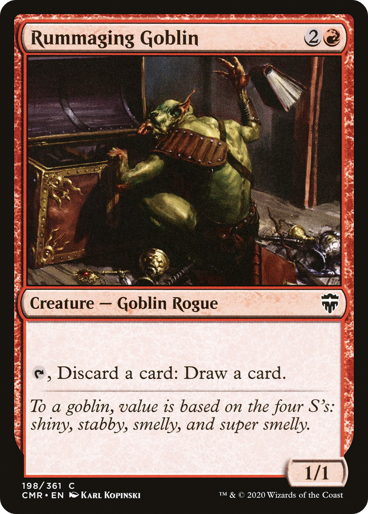 Rummaging Goblin [CMR-198]