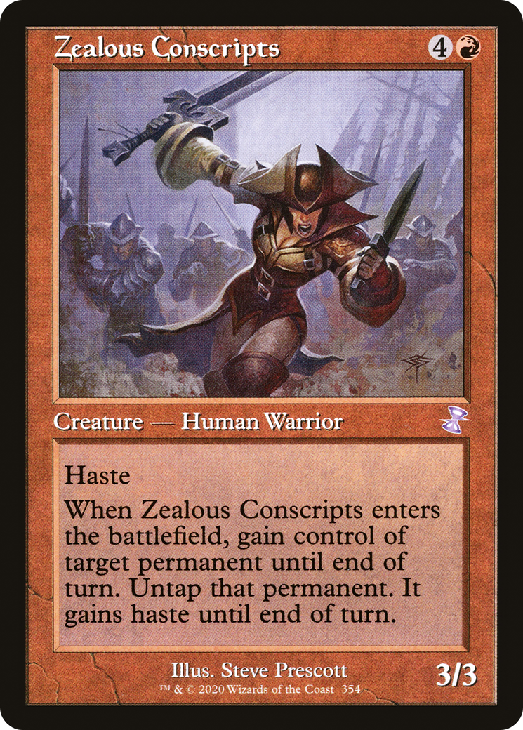 Zealous Conscripts [TSR-354]