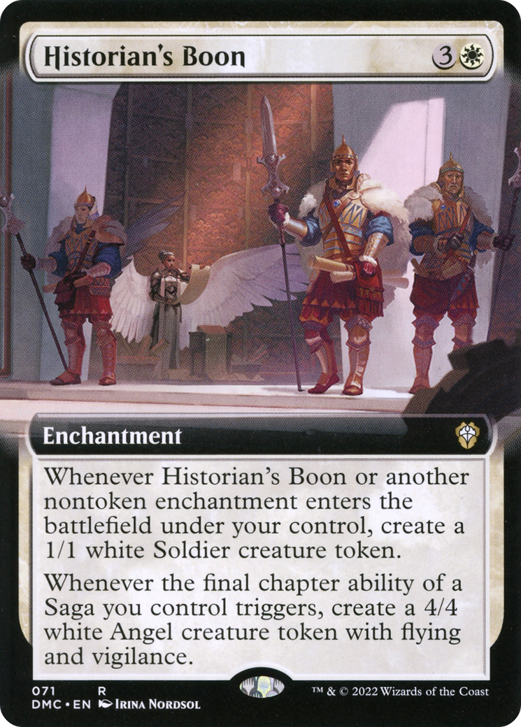 Historian's Boon - Extended Art [DMC-71]