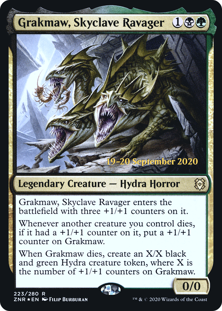 Grakmaw, Skyclave Ravager - Prerelease Promo [PZNR-223s]