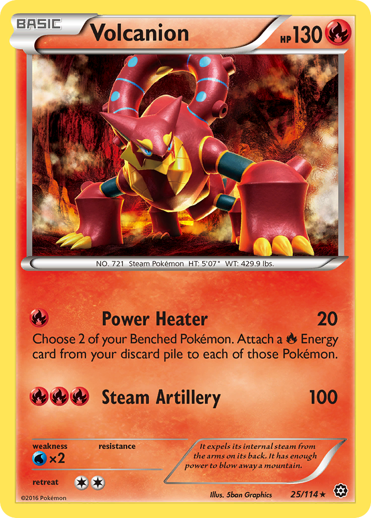 Volcanion [XY11-25]