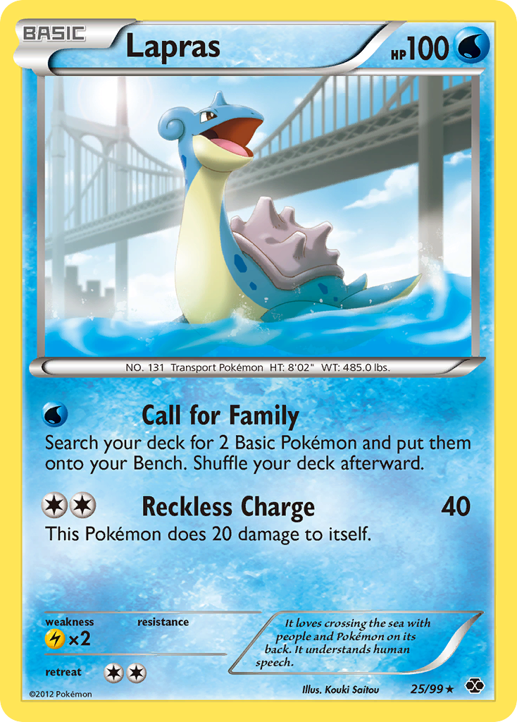 Lapras [BW4-25]