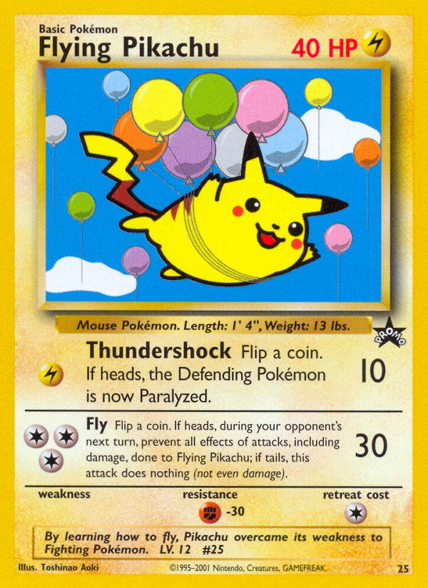 Flying Pikachu [BASEP-25]
